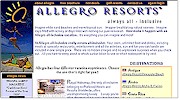 Allegro Resorts Official English Web Site