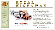 Royal Hideaway Webseiten by Webmacon Intl