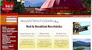 B & B Revelstoke Webseiten by Webmacon Intl